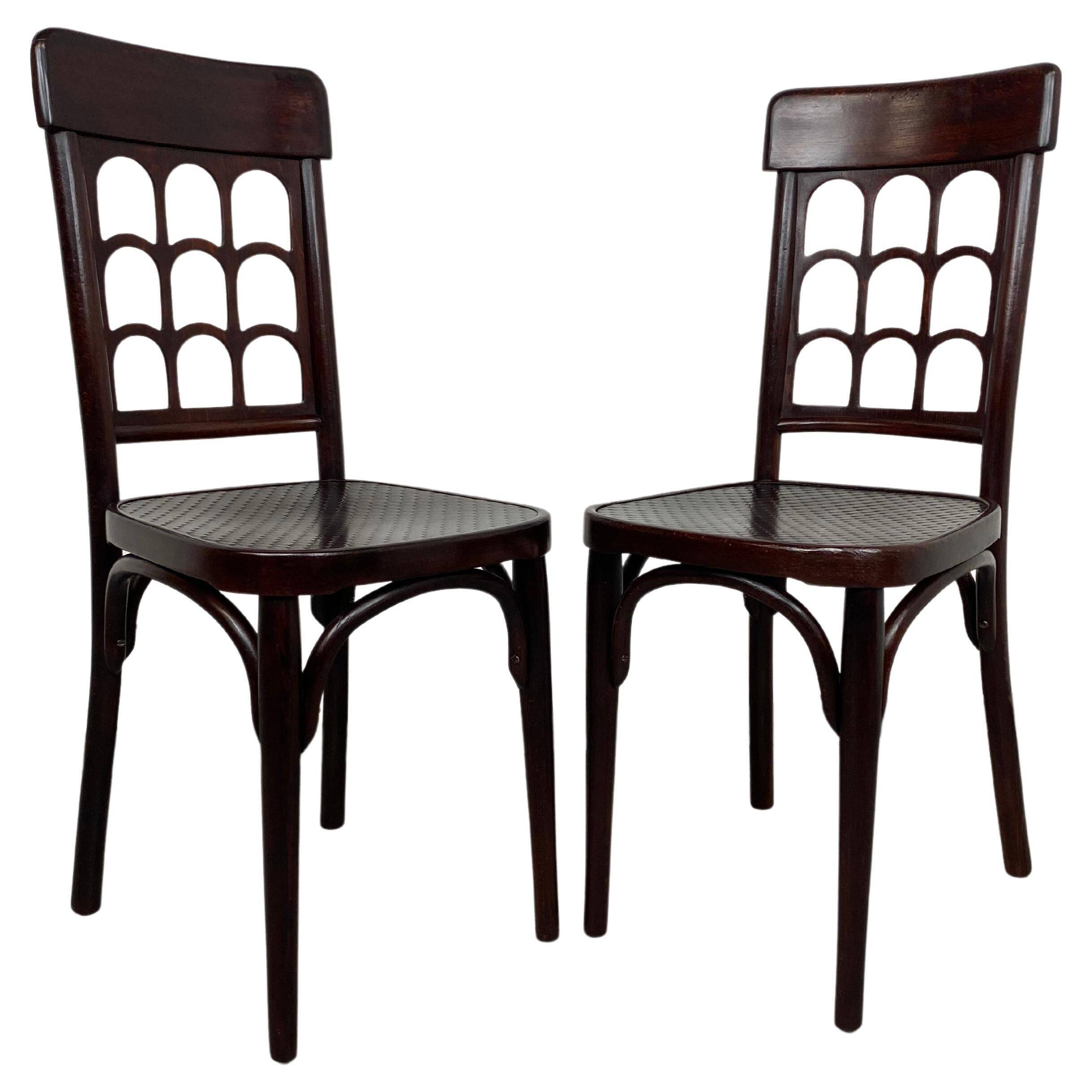 Beehive dining chairs by Josef Hoffmann