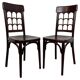 Beehive dining chairs by Josef Hoffmann