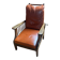 Reclining footrest chair