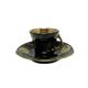 Cup and saucer set, Chic & Glam, porcelain, Chodzież, Poland, 1970s