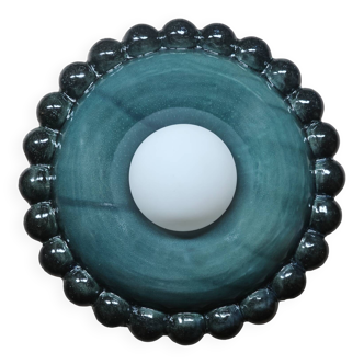 Luna Tall Blue Tena Wall Lamp