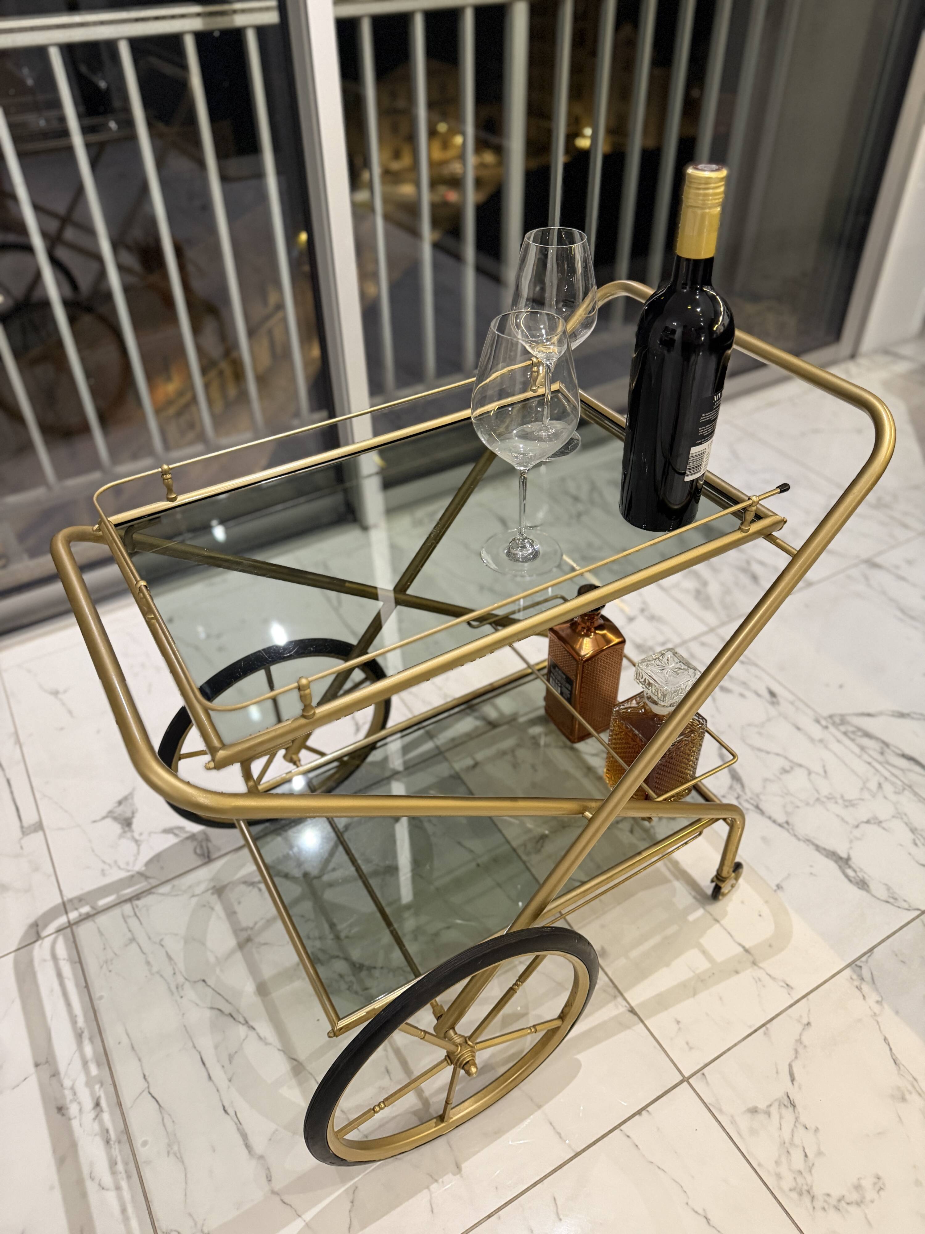 Renovated drinks trolley - Lights Collection