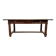 Farmhouse table, solid oak, 20th century.