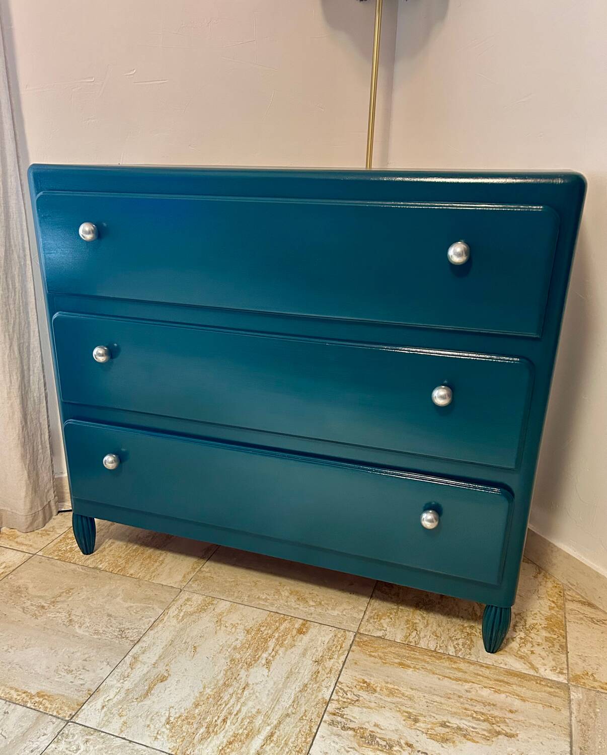 Large wooden chest of drawers