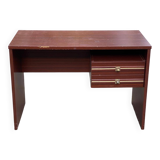 Vintage Scandinavian desk Gauthier boat 1980 in wood