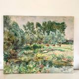 Canvas oil, roger reboussin