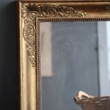 Miroir ancien epoque restauration, 116x87 cm