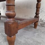 Rustic oak farmhouse table 19th -1m59