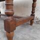 Rustic oak farmhouse table 19th -1m59