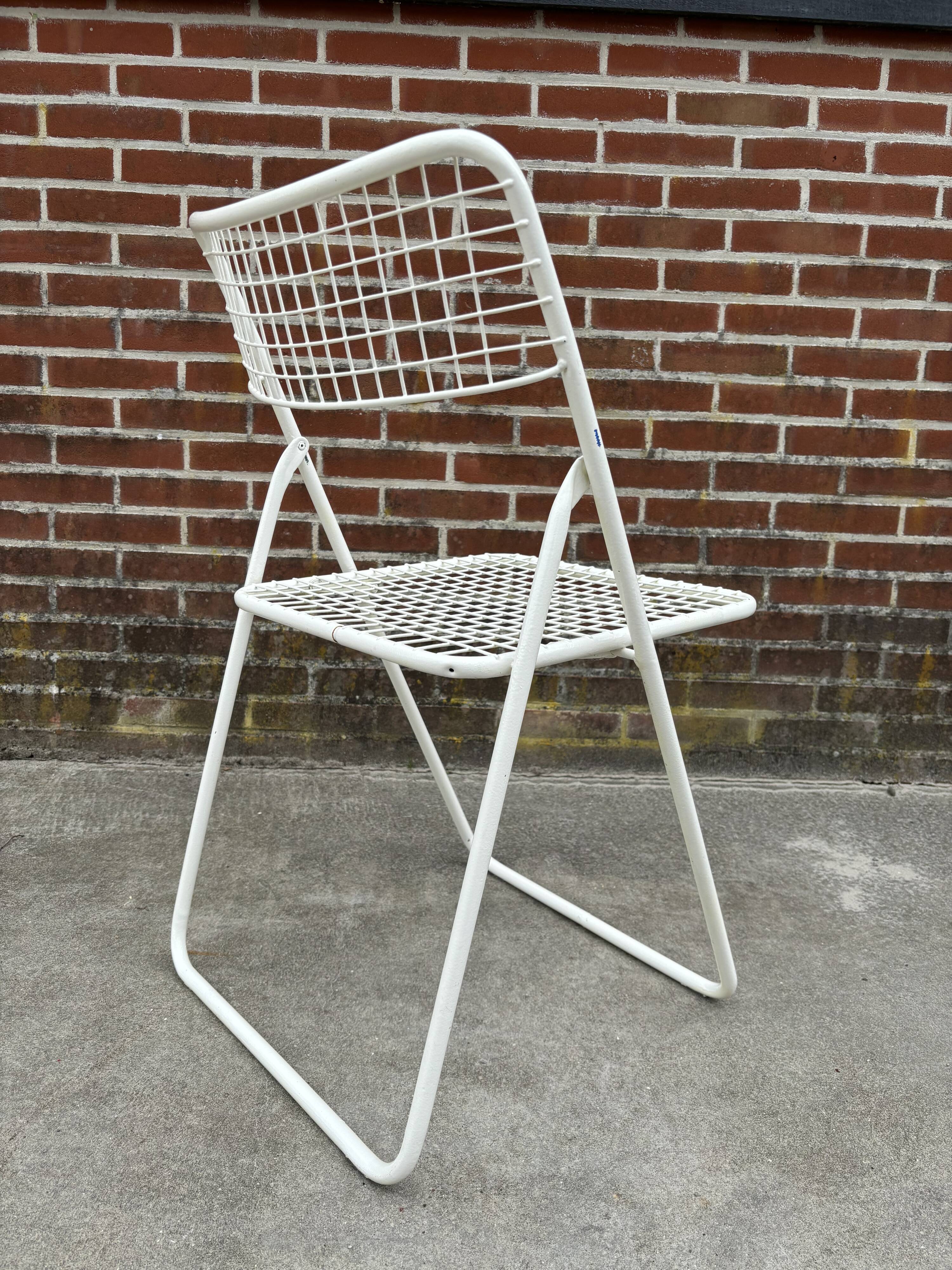 Vintage Folding chair "Ted Net" by Niels Gammelgaard for Ikea 1976