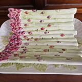 Asparagus dish and drainer in slip