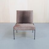 Minimalist Lounge Chair set/2, 1960s
