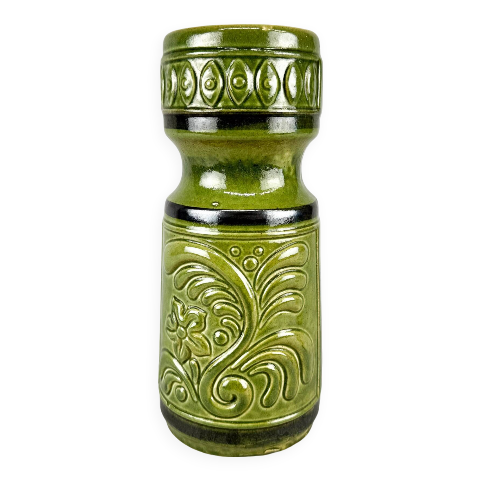 Vase en céramique allemand des années 1970