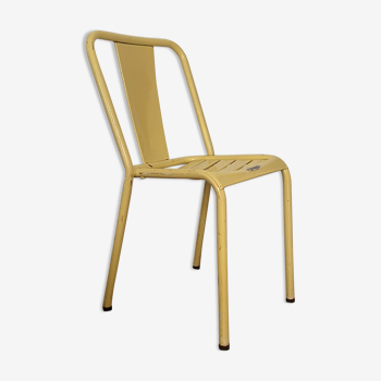 Chaise Tolix jaune