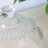 Glass cheese bell, vintage