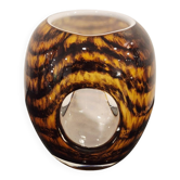 Vintage vase ovoide multi couches missoni Italie