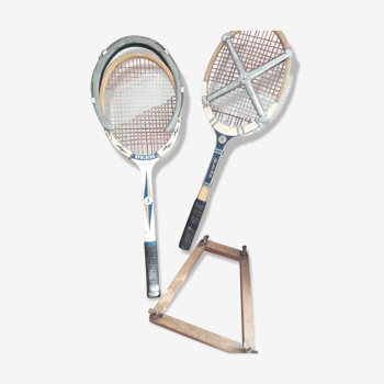 Raquettes de tennis vintage 1960