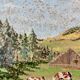 Oil painting of a mountain landscape – Didier TERME (1952)