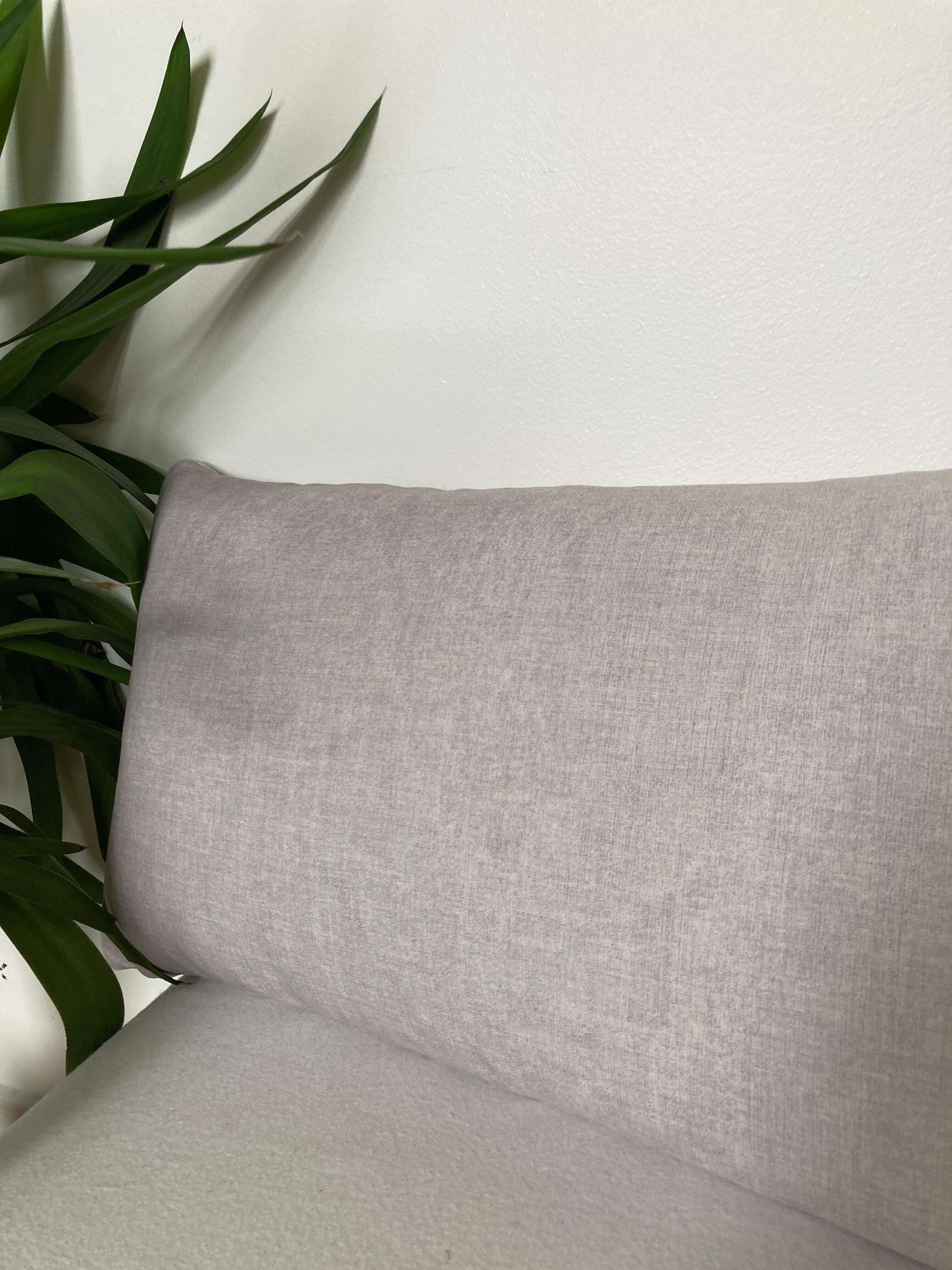 Pearl grey cushion