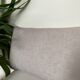 Pearl grey cushion