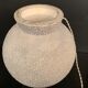 Crispened ceramic art deco lamp foot