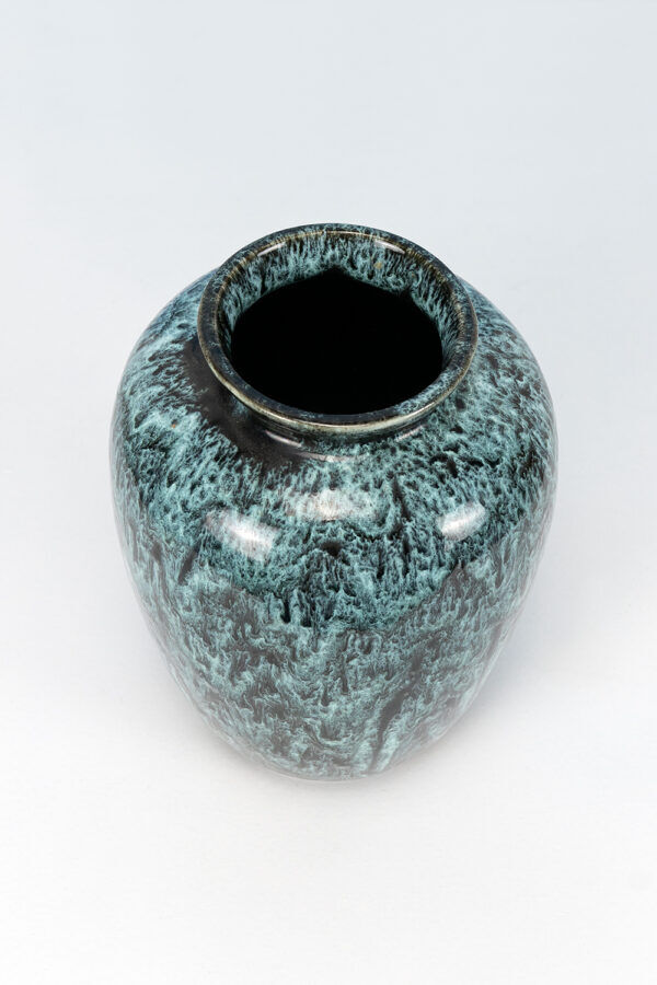 Marbled vintage vase