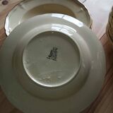 Antique gien table service – niderviller model – exceptional set