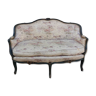 Sofa bench louis XV carved basket