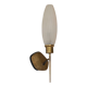 Pair of Italian bronze wall sconces