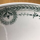 Terre de Fer Digoin dark green standing bowl
