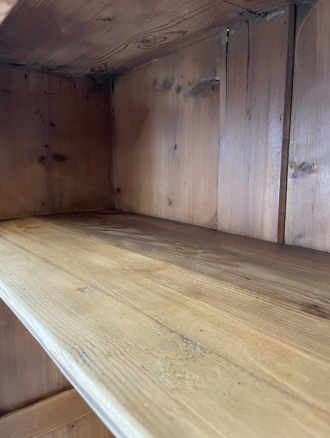 White cutter cabinet