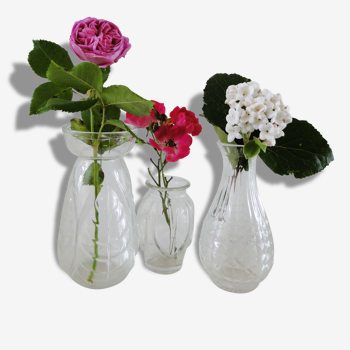 Set of 3 mini vases