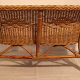 Rattan child's bench