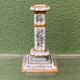 Montagnon candlestick, in Nevers earthenware.