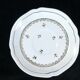 Coffee service in white and gold porcelain Limoges France