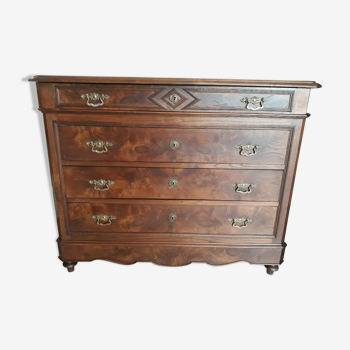 Antique chest of drawers late 18th century Louis XIV style