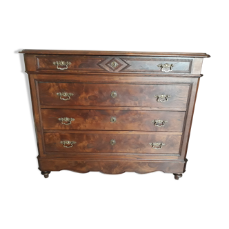 Antique chest of drawers late 18th century Louis XIV style