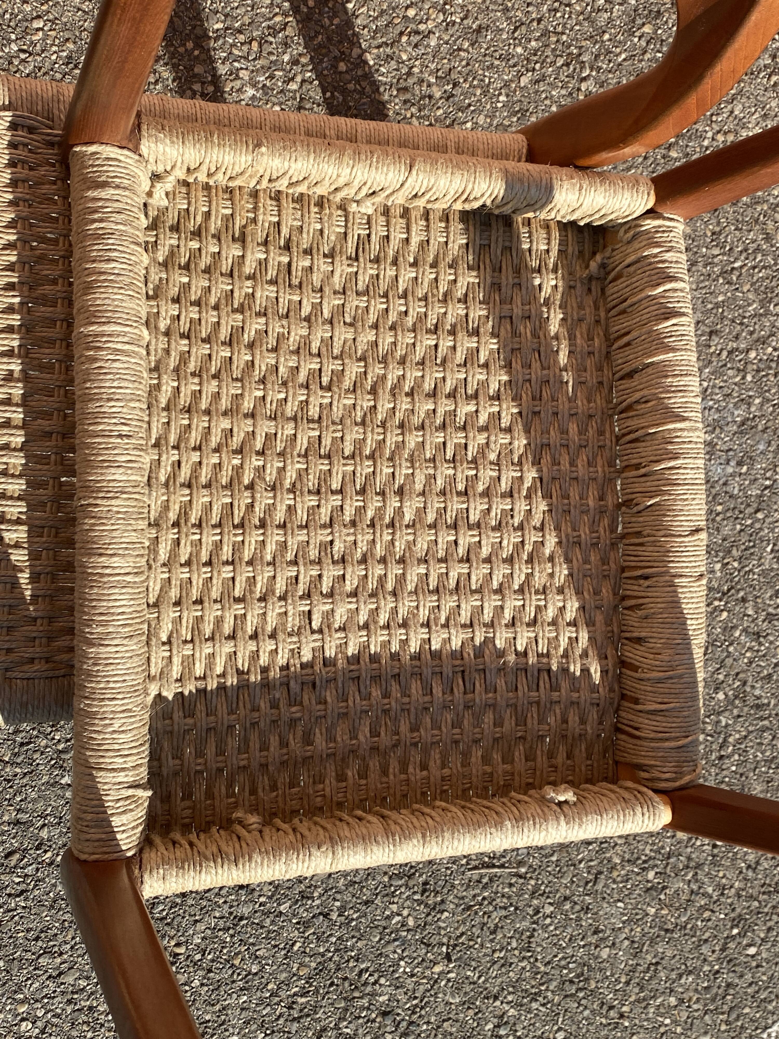 4 chairs série 71 by Niels Otto Moller for j l moller