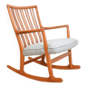 Oak ML33 Rocking Chair by Hans J. Wegner for A/S Mikael Laursen, 1950s