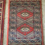 Vintage Samarkand rug duo by Louis De Poortere