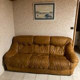Vintage leather sofa