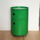Componibili Green bedside by Anna Castelli for Kartell