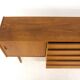 Scandinavian teak sideboard "Trio", Nils Jonsson, Troeds, Sweden, 1960