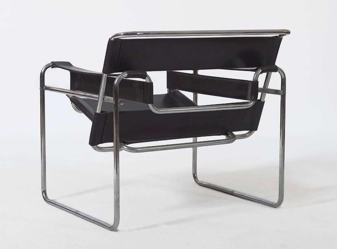 Pair of B3 "Wassily" armchairs by Marcel Breuer