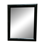 Black frame mirror