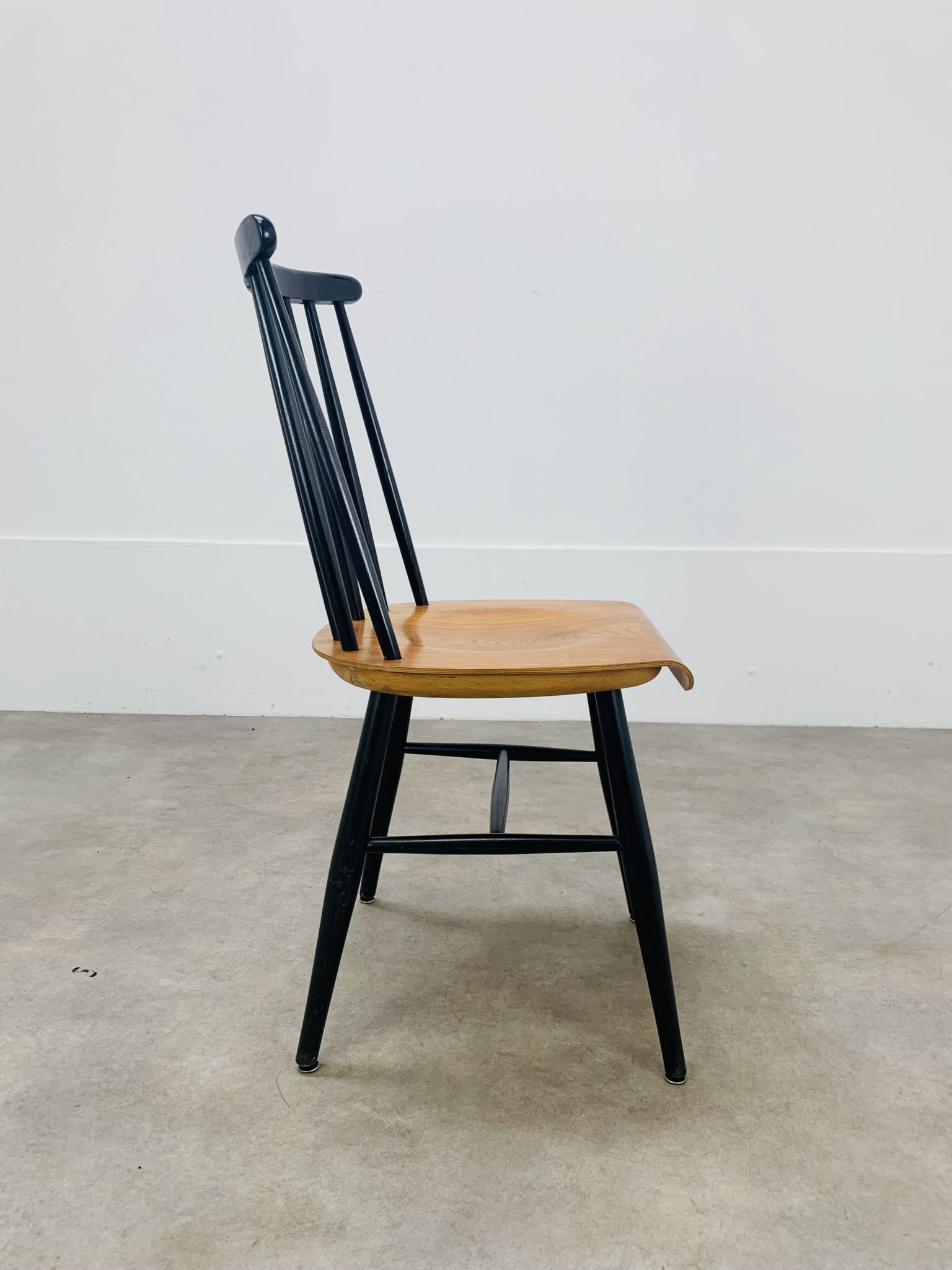 6 chaises Fanett par Ilmari Tapiovaara, scandinave, années 60
