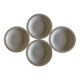 Set of 4 Festons soup plates by Pierre Motton Gien 1970