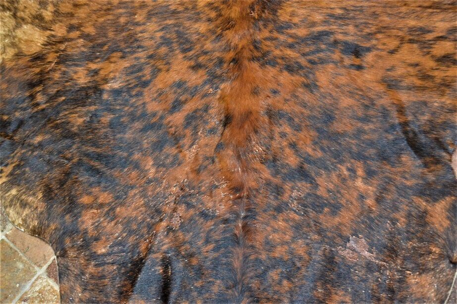Genuine cowhide carpet
