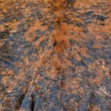 Genuine cowhide carpet