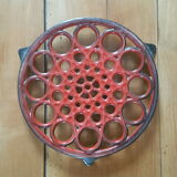 Cast iron underside